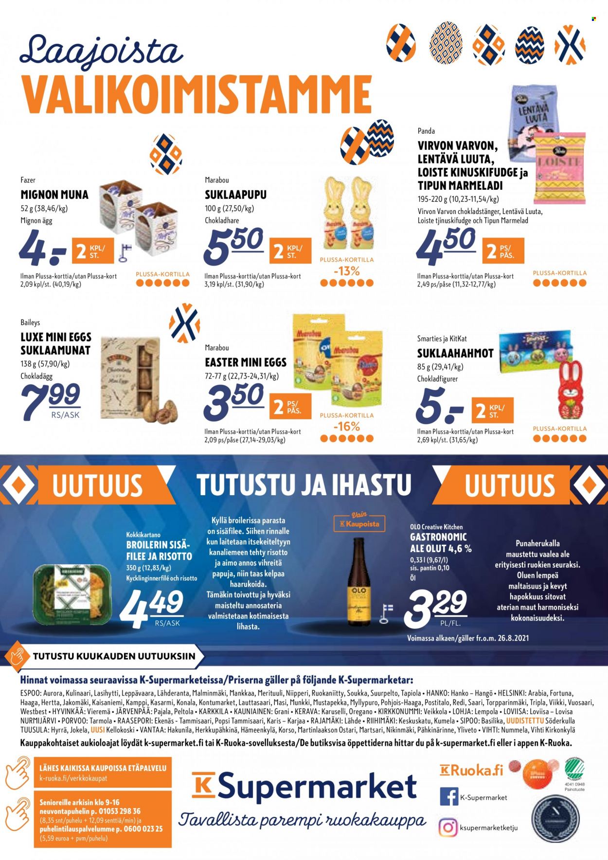 K-Supermarket tarjoukset - 17.03.2022 - 20.03.2022. Sivu 8