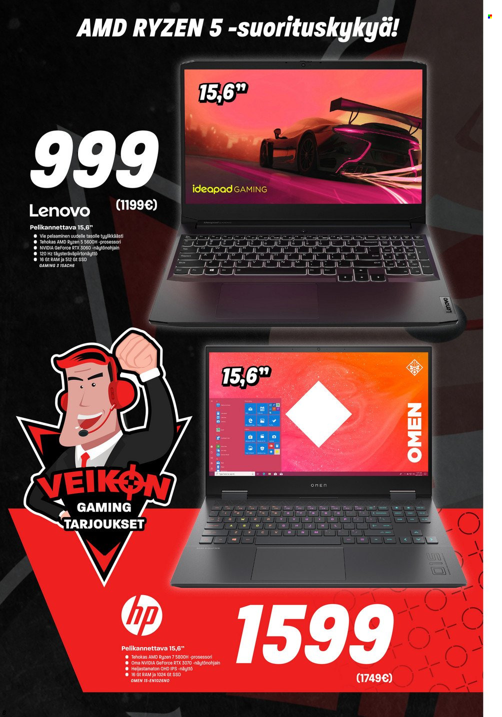 Veikon Kone tarjoukset - 21.03.2022 - 26.03.2022. Sivu 8