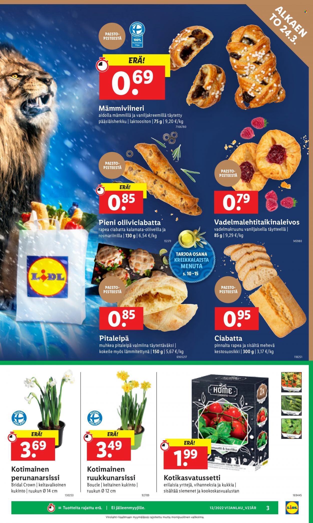 Lidl tarjoukset - 24.03.2022 - 30.03.2022. Sivu 3