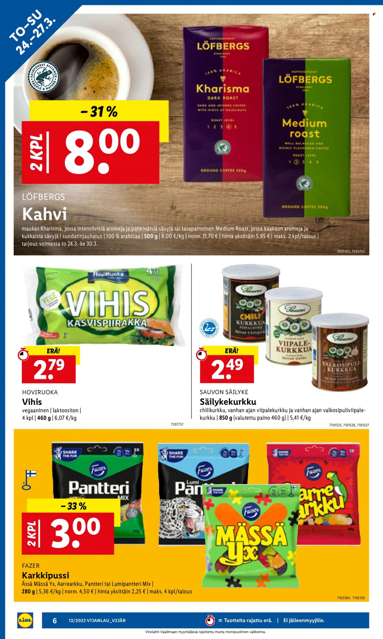 Lidl tarjoukset - 24.03.2022 - 30.03.2022. Sivu 6