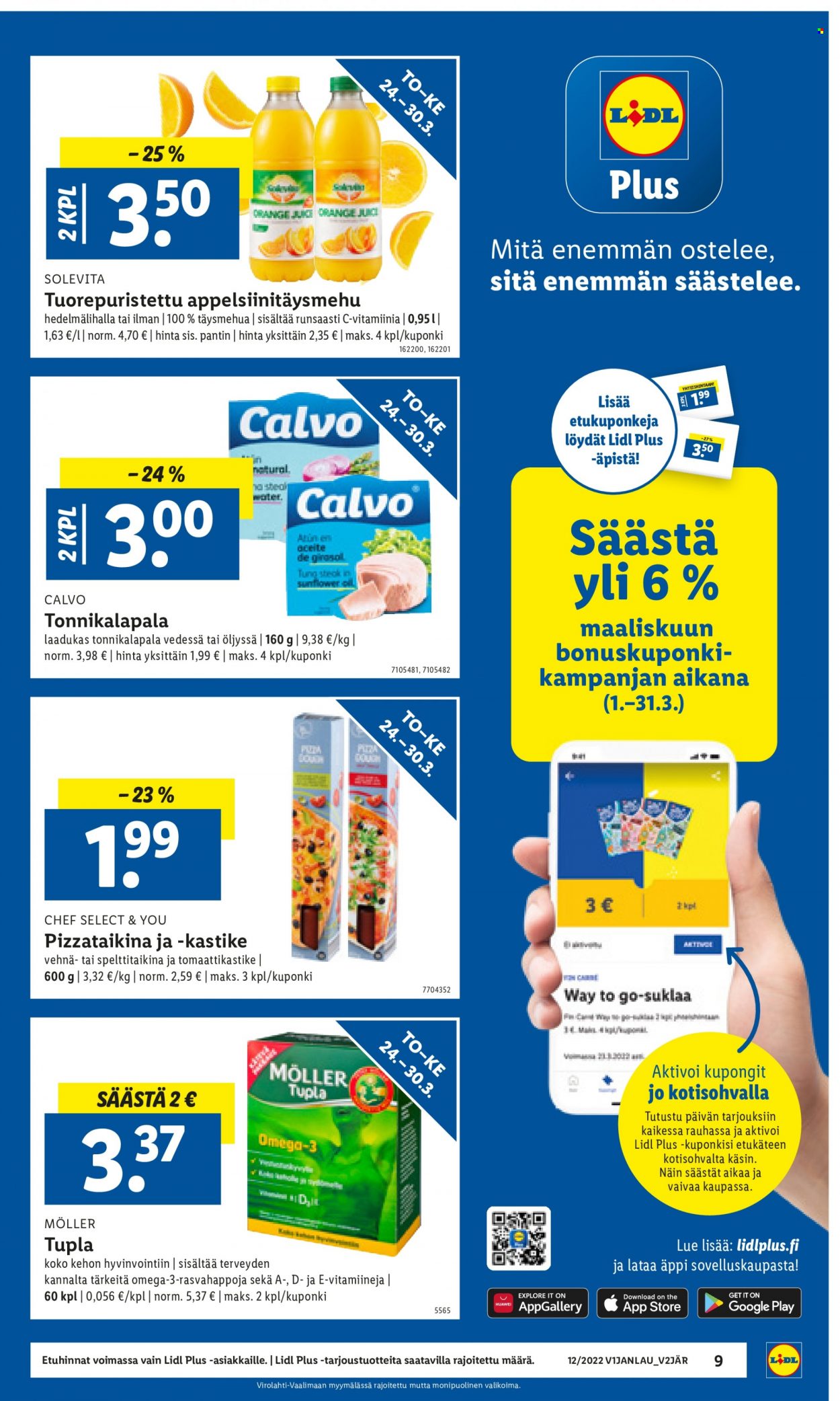 Lidl tarjoukset - 24.03.2022 - 30.03.2022. Sivu 9