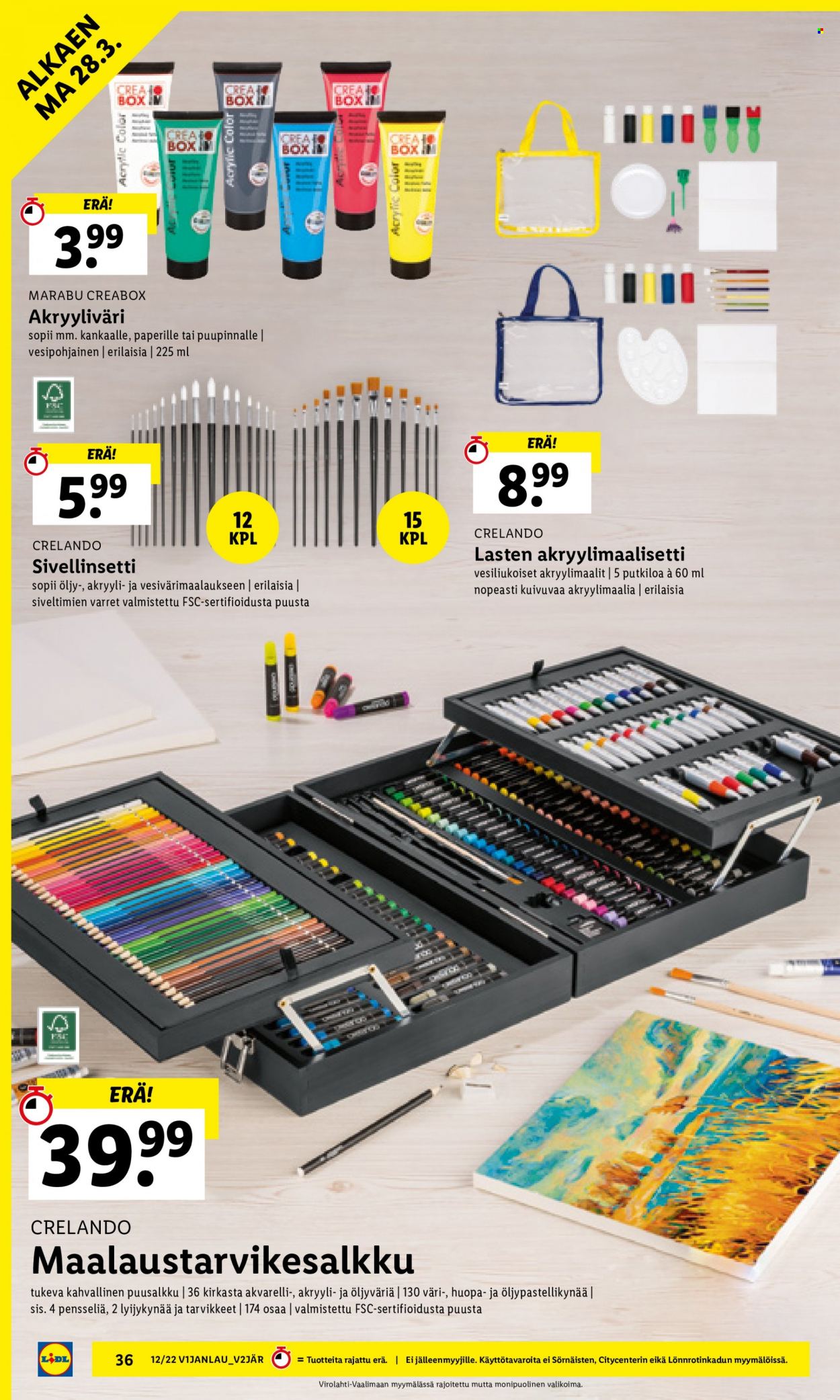 Lidl tarjoukset - 24.03.2022 - 30.03.2022. Sivu 36