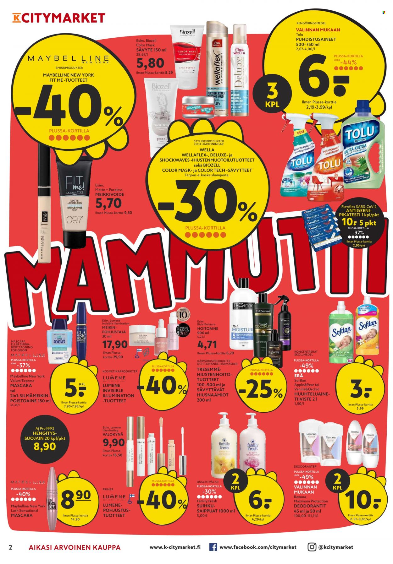 K-citymarket tarjoukset - 21.03.2022 - 27.03.2022. Sivu 2