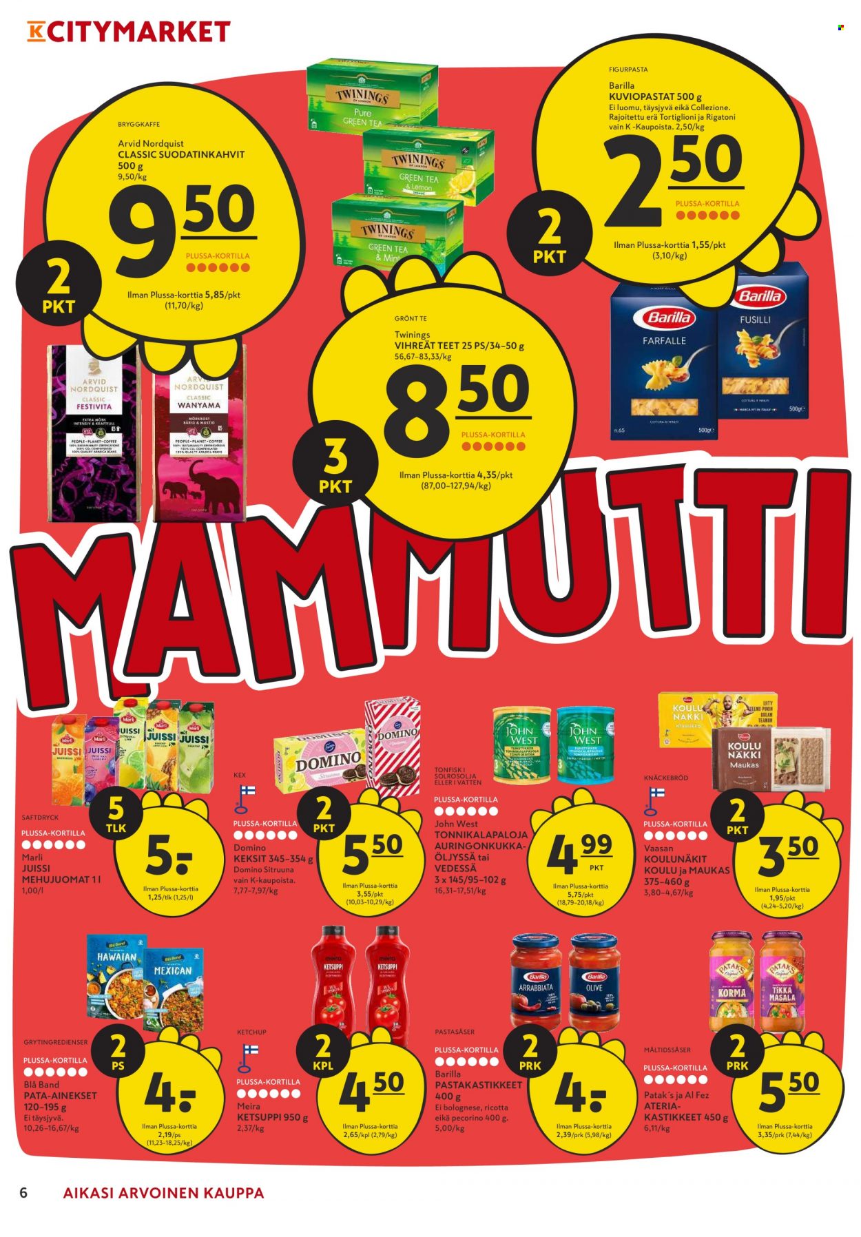 K-citymarket tarjoukset - 21.03.2022 - 27.03.2022. Sivu 6