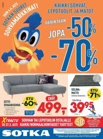 Sotka tarjoukset  - 18.03.2022 - 04.04.2022.