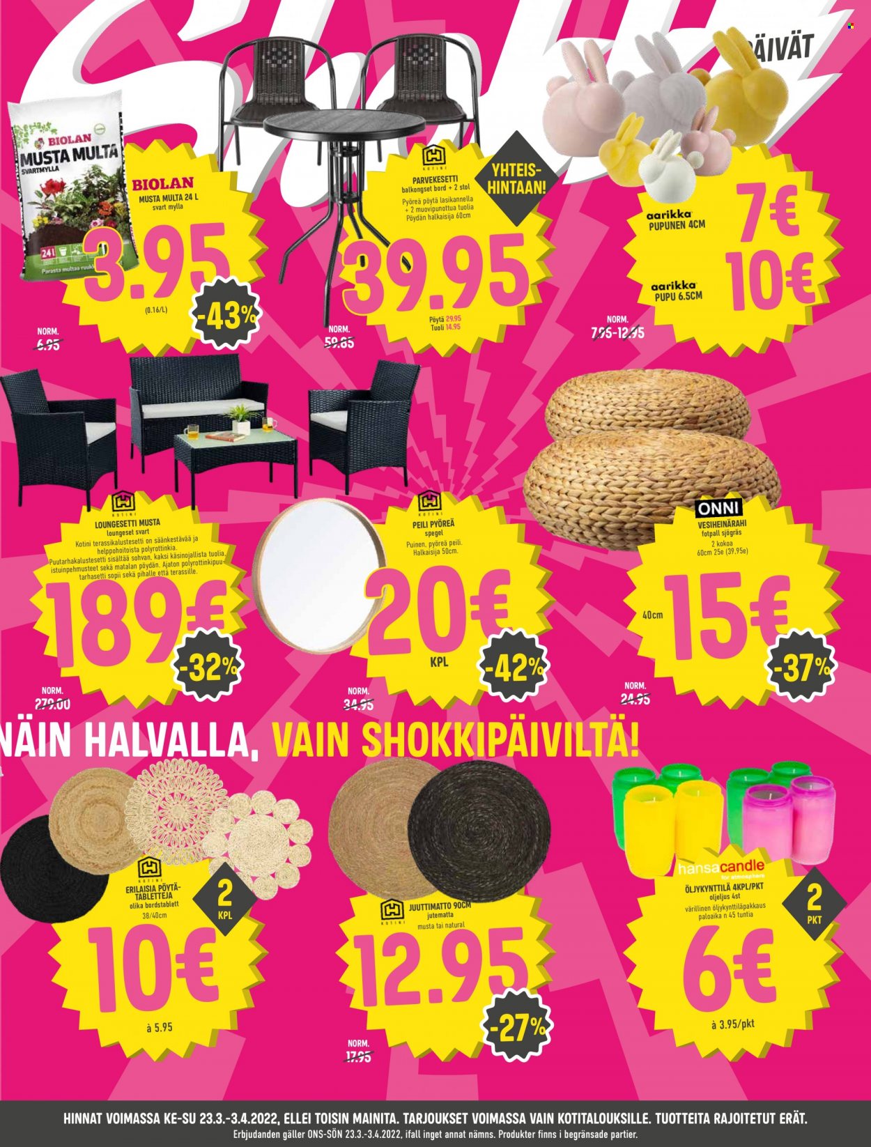 HalpaHalli tarjoukset - 23.03.2022 - 03.04.2022. Sivu 3