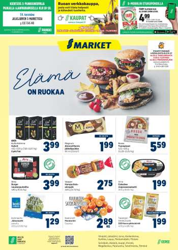 S-market tarjoukset  - 23.03.2022 - 27.03.2022.