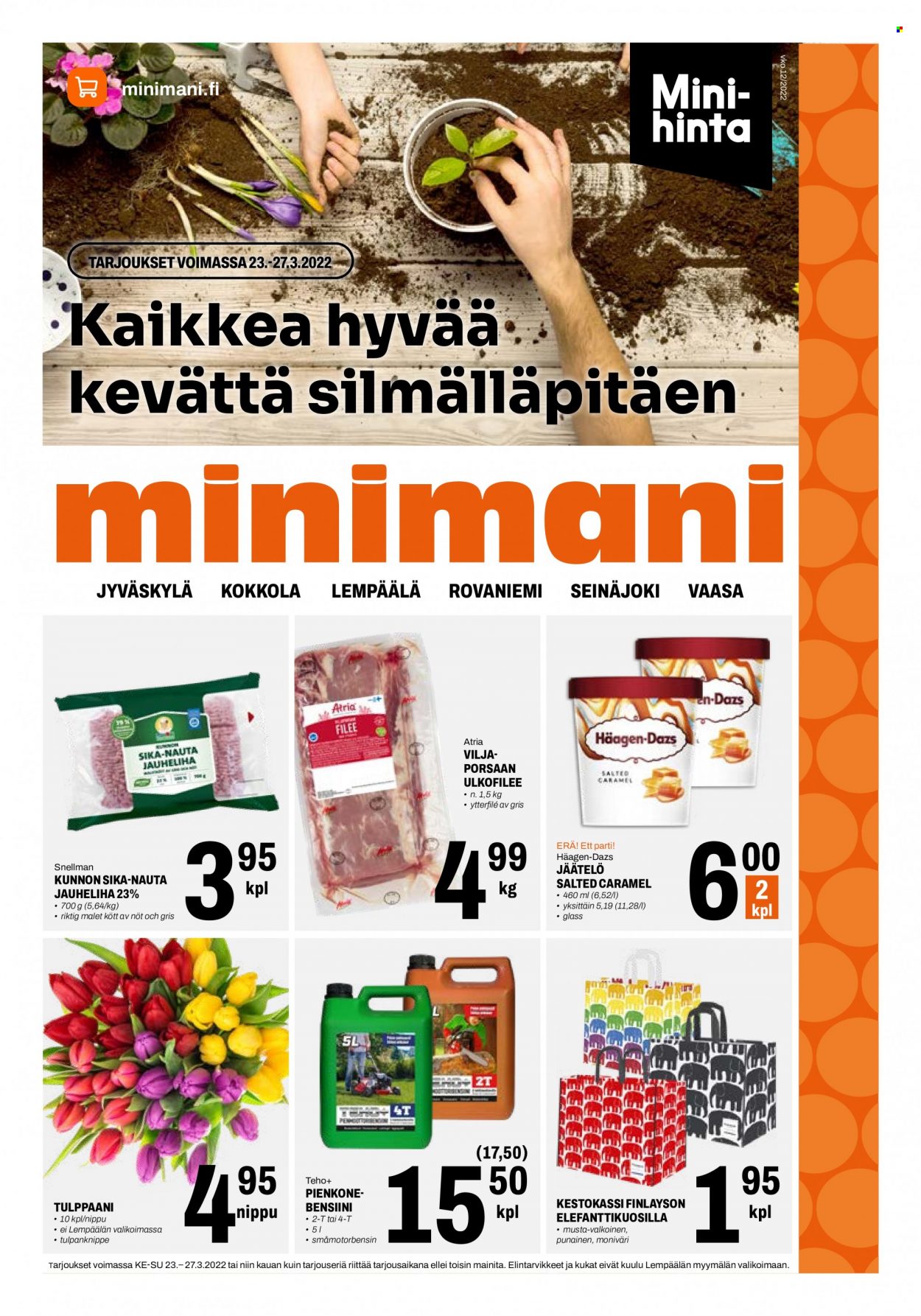 Minimani tarjoukset - 23.03.2022 - 27.03.2022. Sivu 1