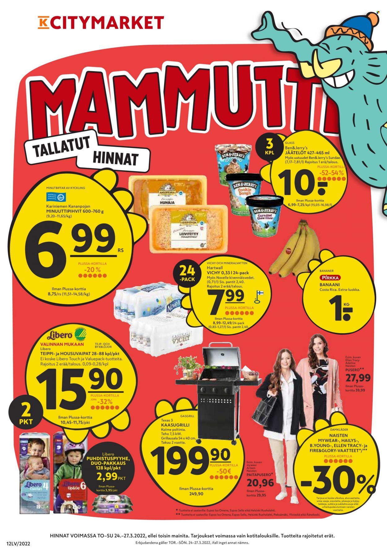 K-citymarket tarjoukset - 23.03.2022 - 24.03.2022. Sivu 1
