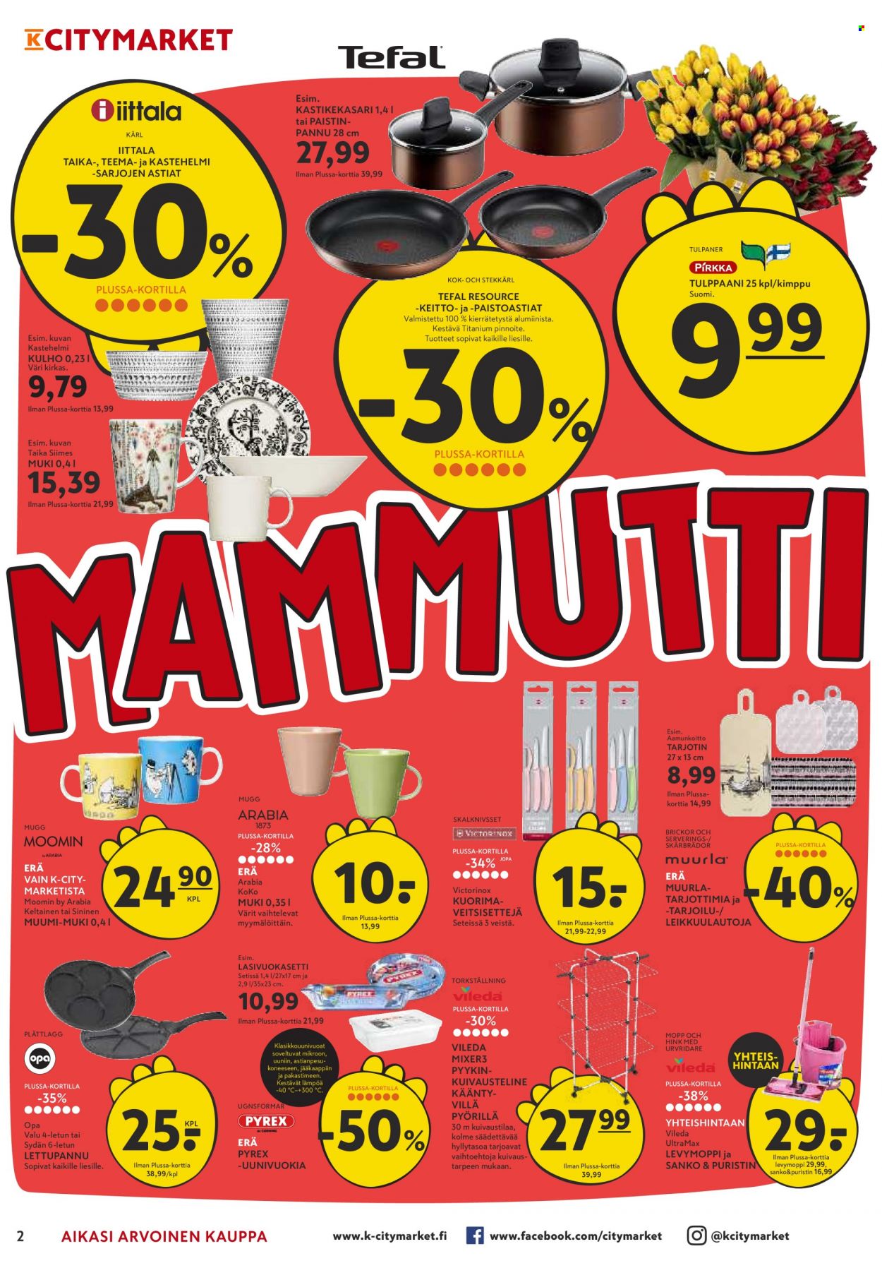 K-citymarket tarjoukset - 23.03.2022 - 24.03.2022. Sivu 2