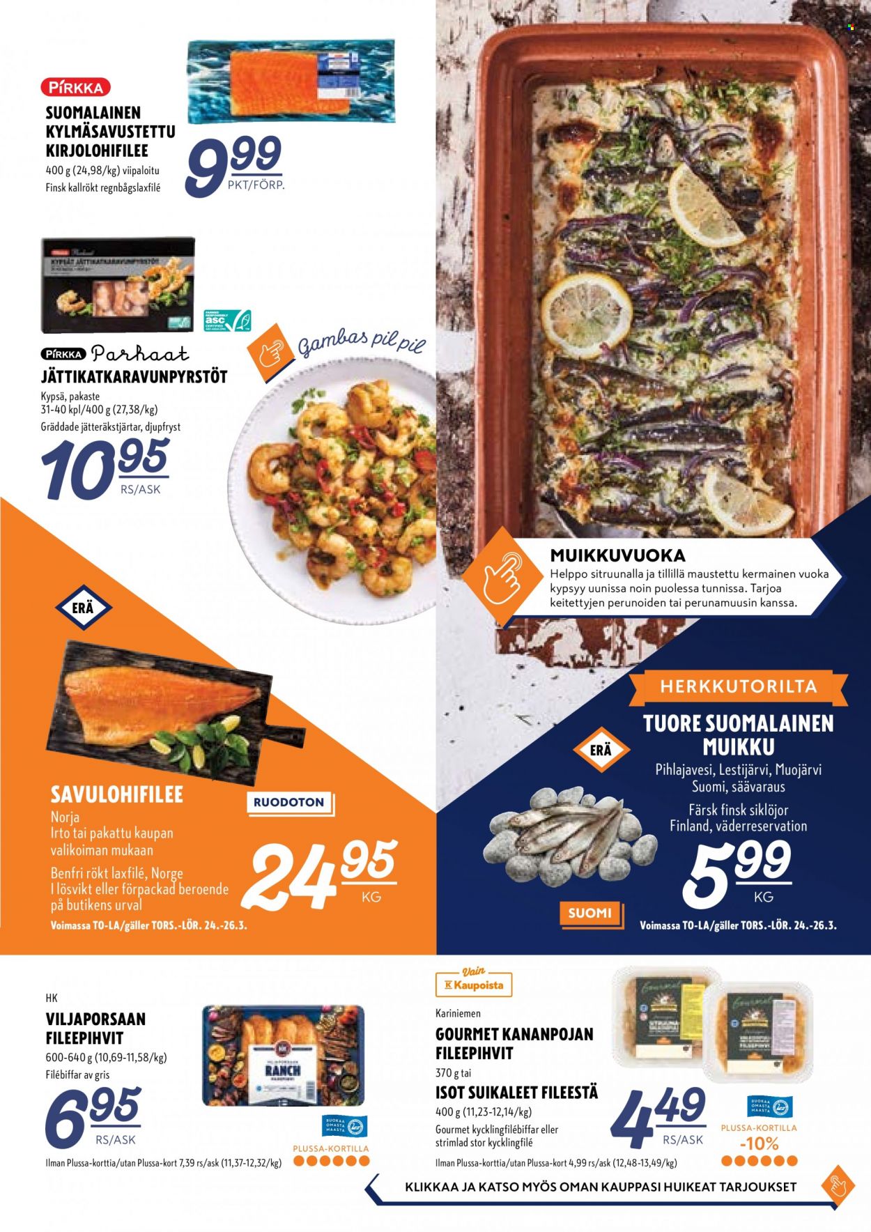 K-Supermarket tarjoukset - 24.03.2022 - 27.03.2022. Sivu 5