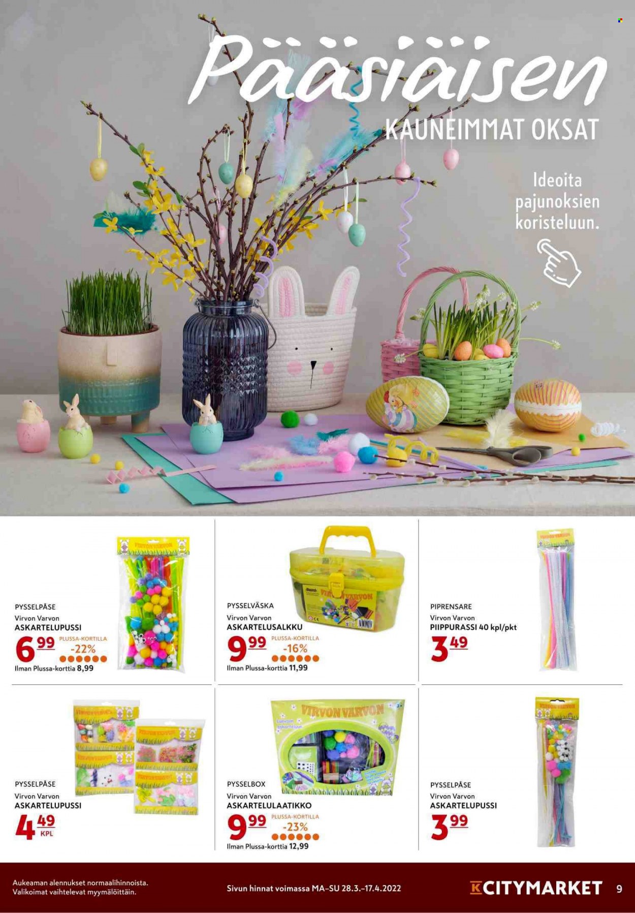 K-citymarket tarjoukset - 28.03.2022 - 30.03.2022. Sivu 9