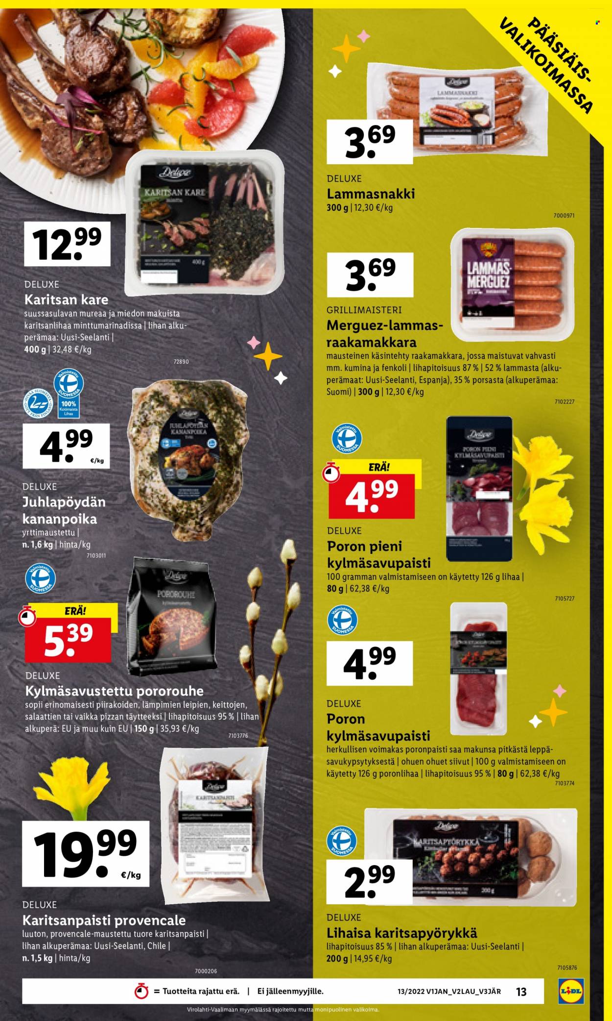 Lidl tarjoukset - 31.03.2022 - 06.04.2022. Sivu 13