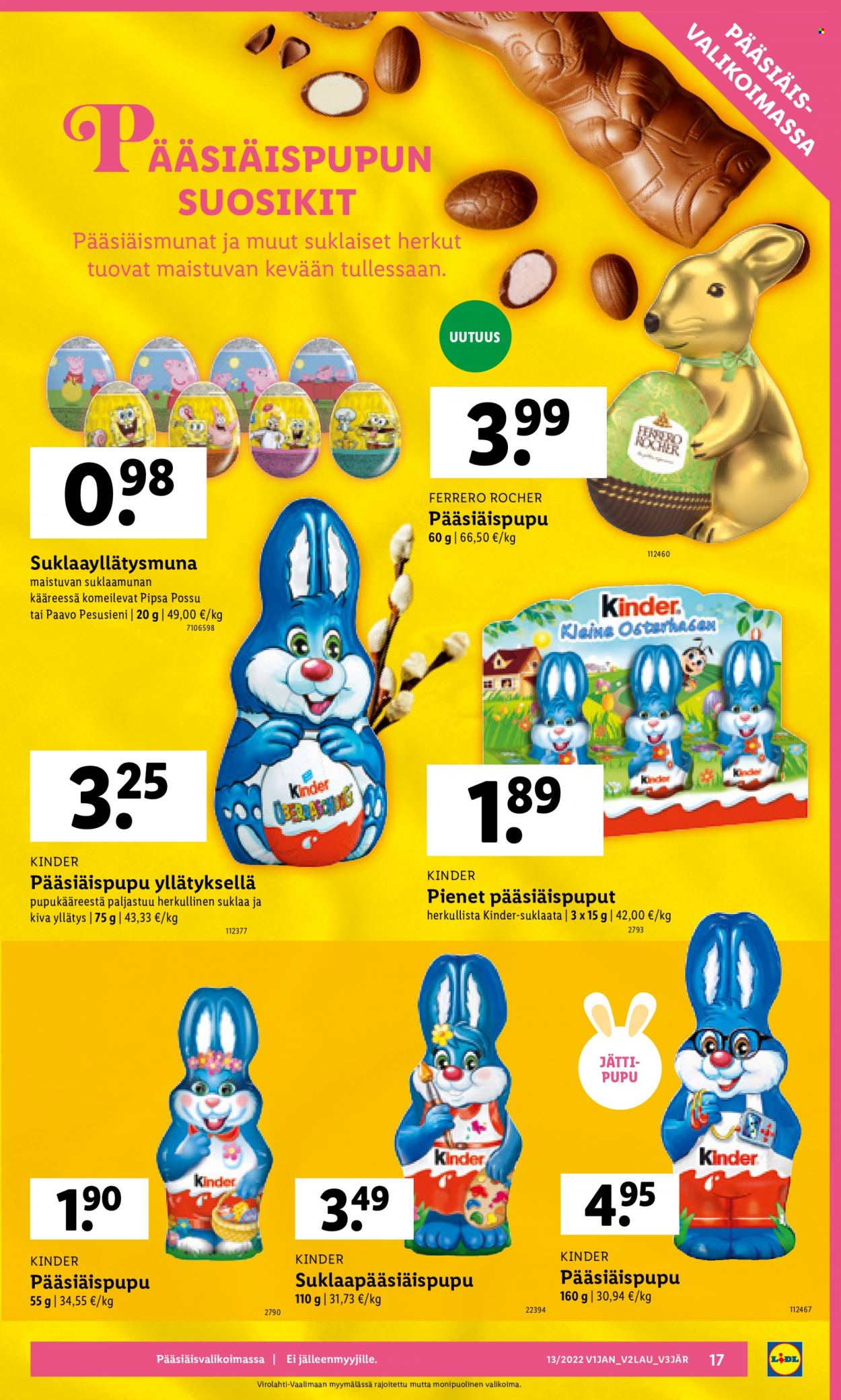 Lidl tarjoukset - 31.03.2022 - 06.04.2022. Sivu 17