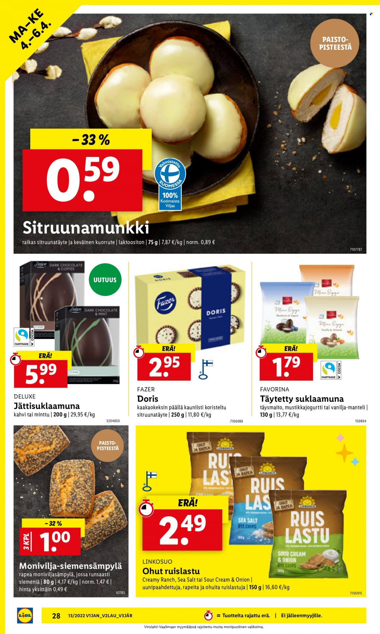 Lidl tarjoukset - 31.03.2022 - 06.04.2022. Sivu 28