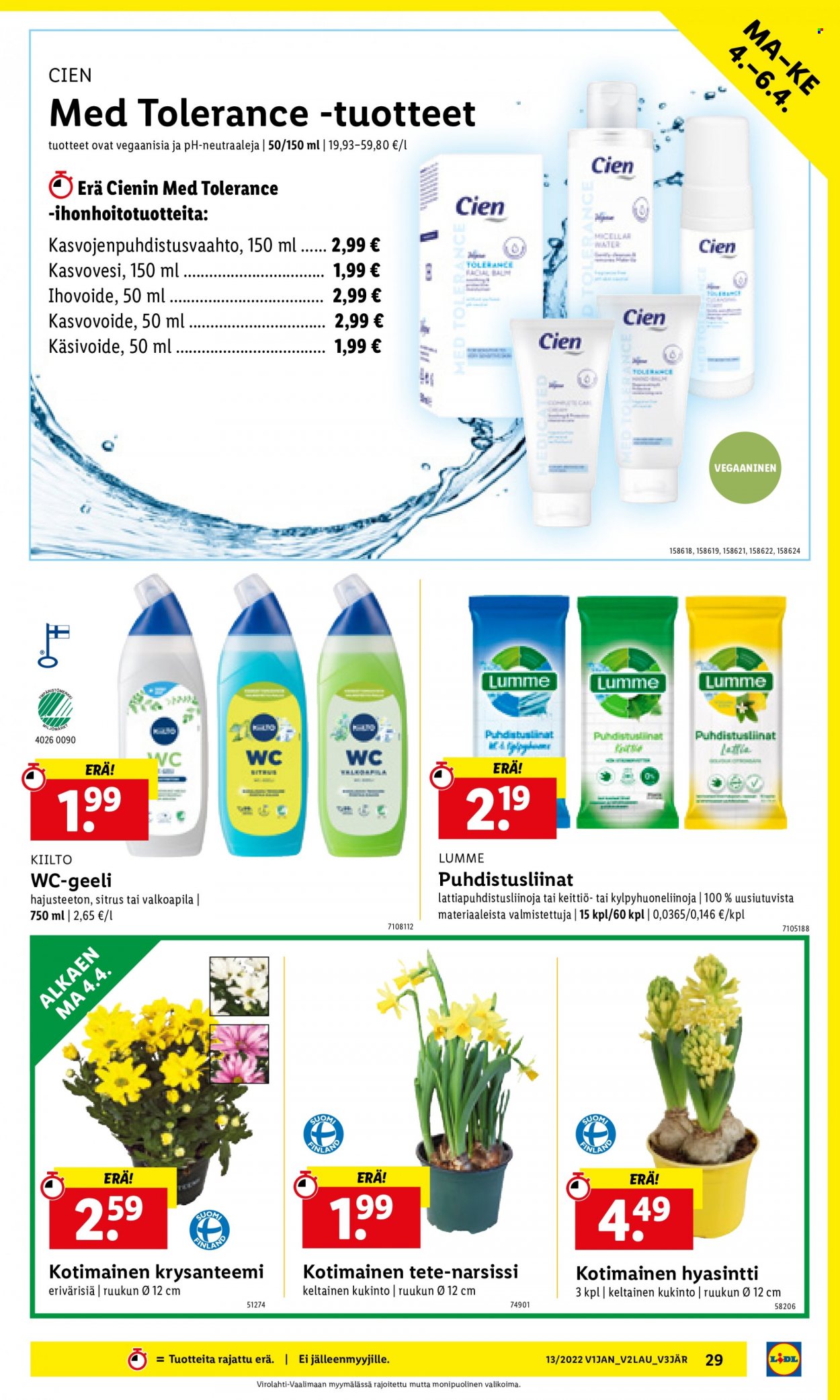 Lidl tarjoukset - 31.03.2022 - 06.04.2022. Sivu 29