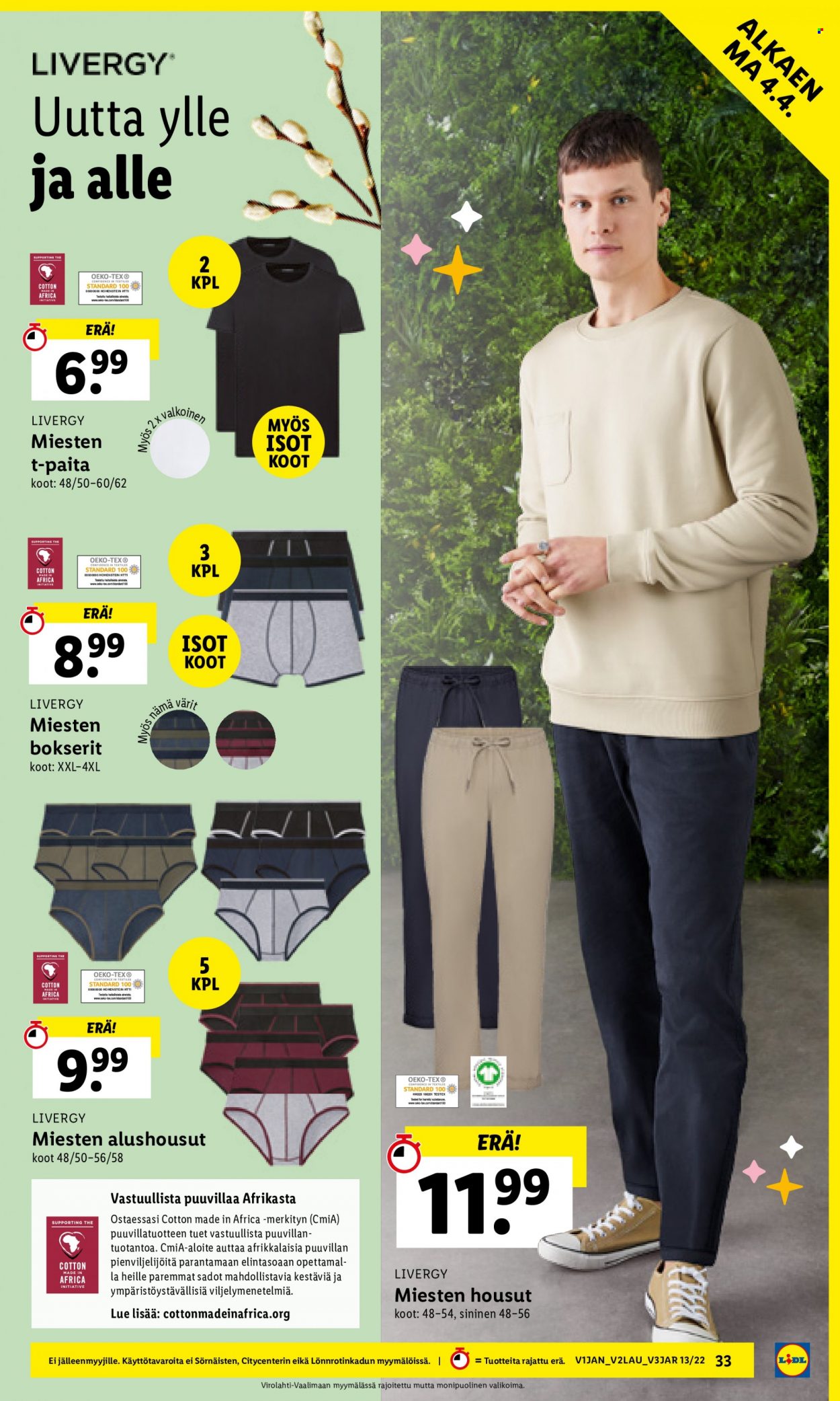 Lidl tarjoukset - 31.03.2022 - 06.04.2022. Sivu 33