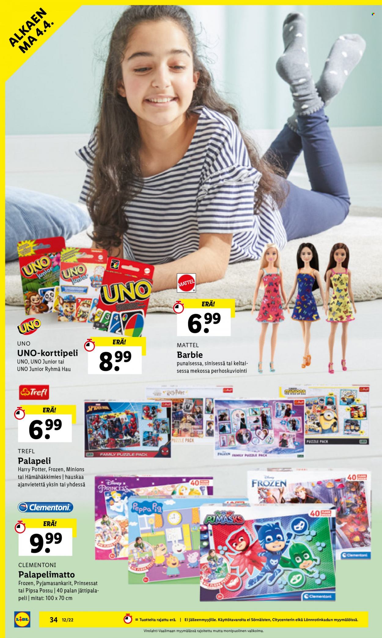 Lidl tarjoukset - 31.03.2022 - 06.04.2022. Sivu 34