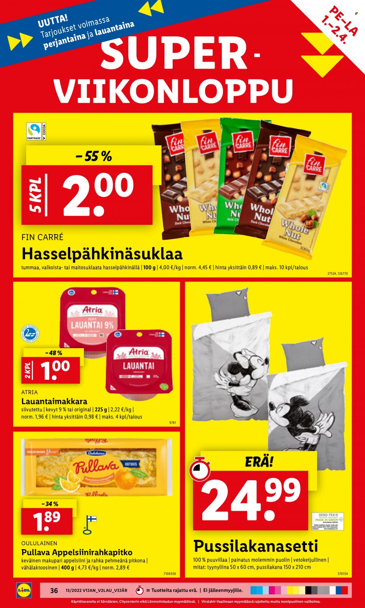 Lidl tarjoukset - 31.03.2022 - 06.04.2022. Sivu 36