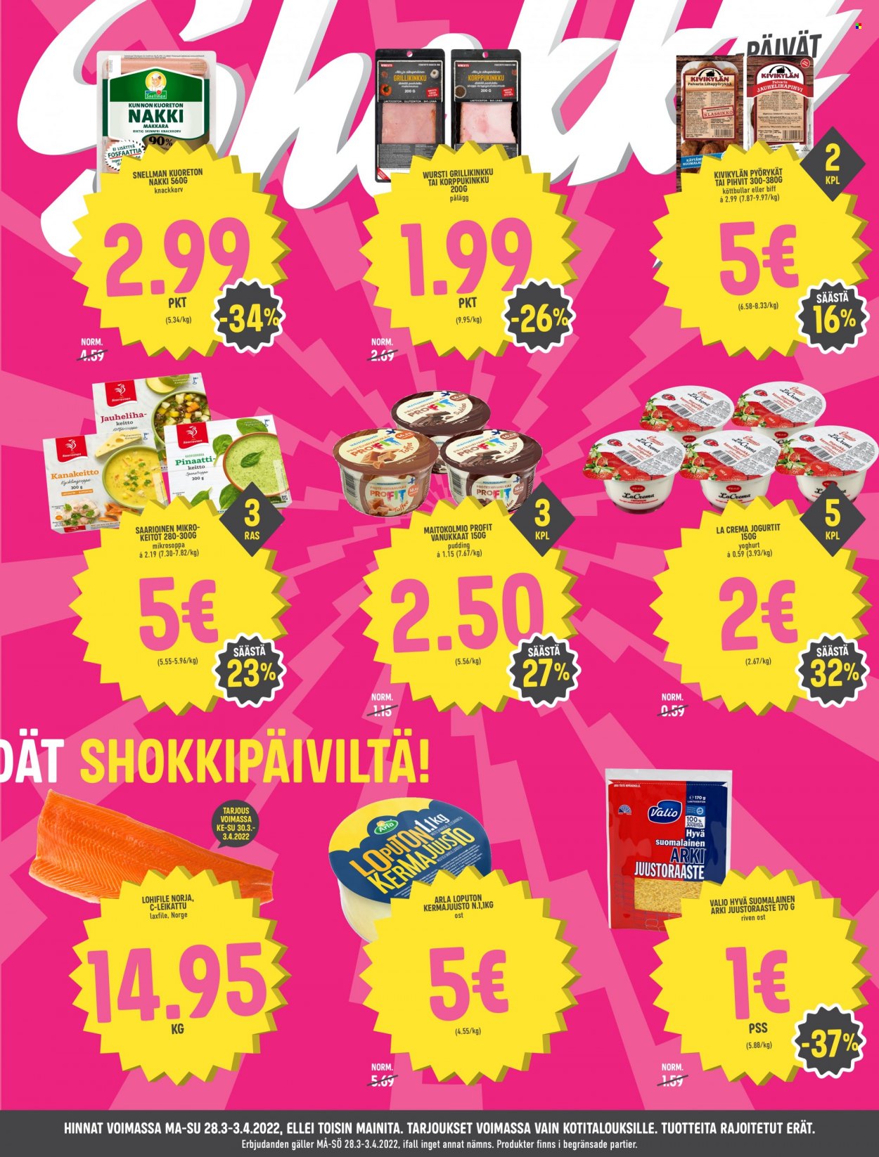HalpaHalli tarjoukset - 28.03.2022 - 03.04.2022. Sivu 9