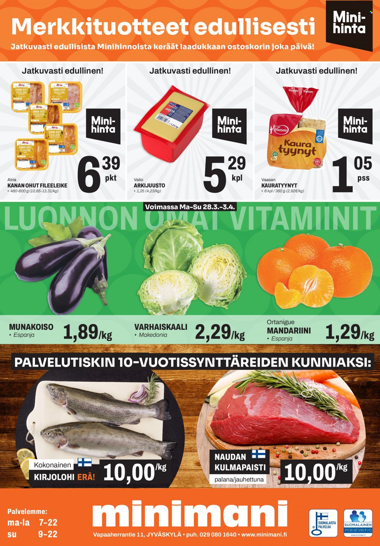 Minimani tarjoukset - 28.03.2022 - 03.04.2022. Sivu 1