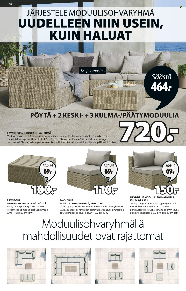 JYSK tarjoukset - 28.03.2022 - 03.04.2022. Sivu 10