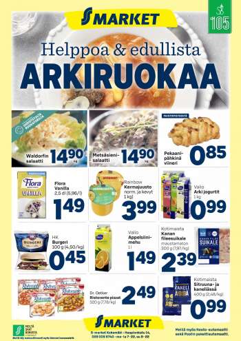 S-market tarjoukset  - 29.03.2022 - 03.04.2022.