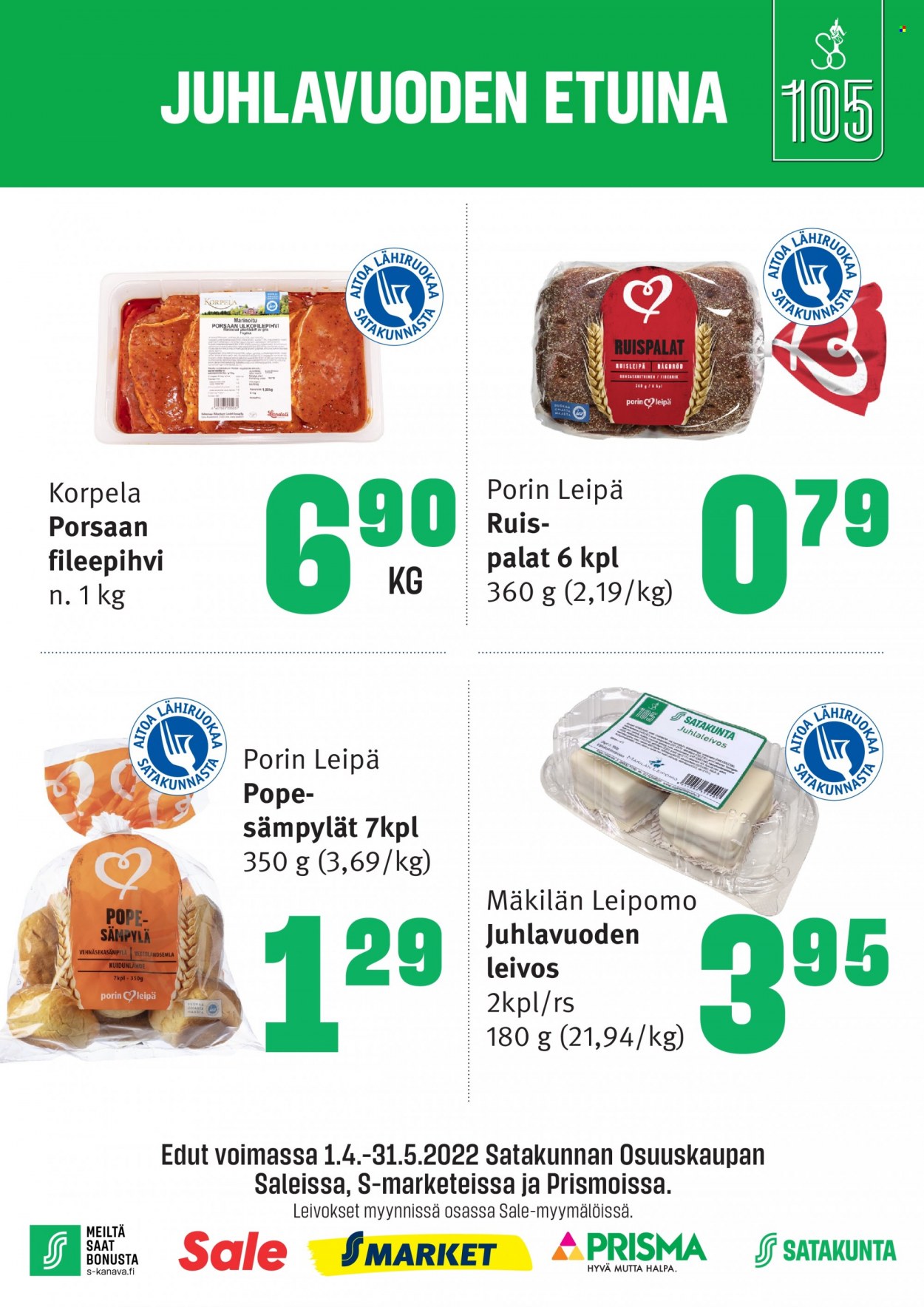 S-market tarjoukset - 29.03.2022 - 03.04.2022. Sivu 2