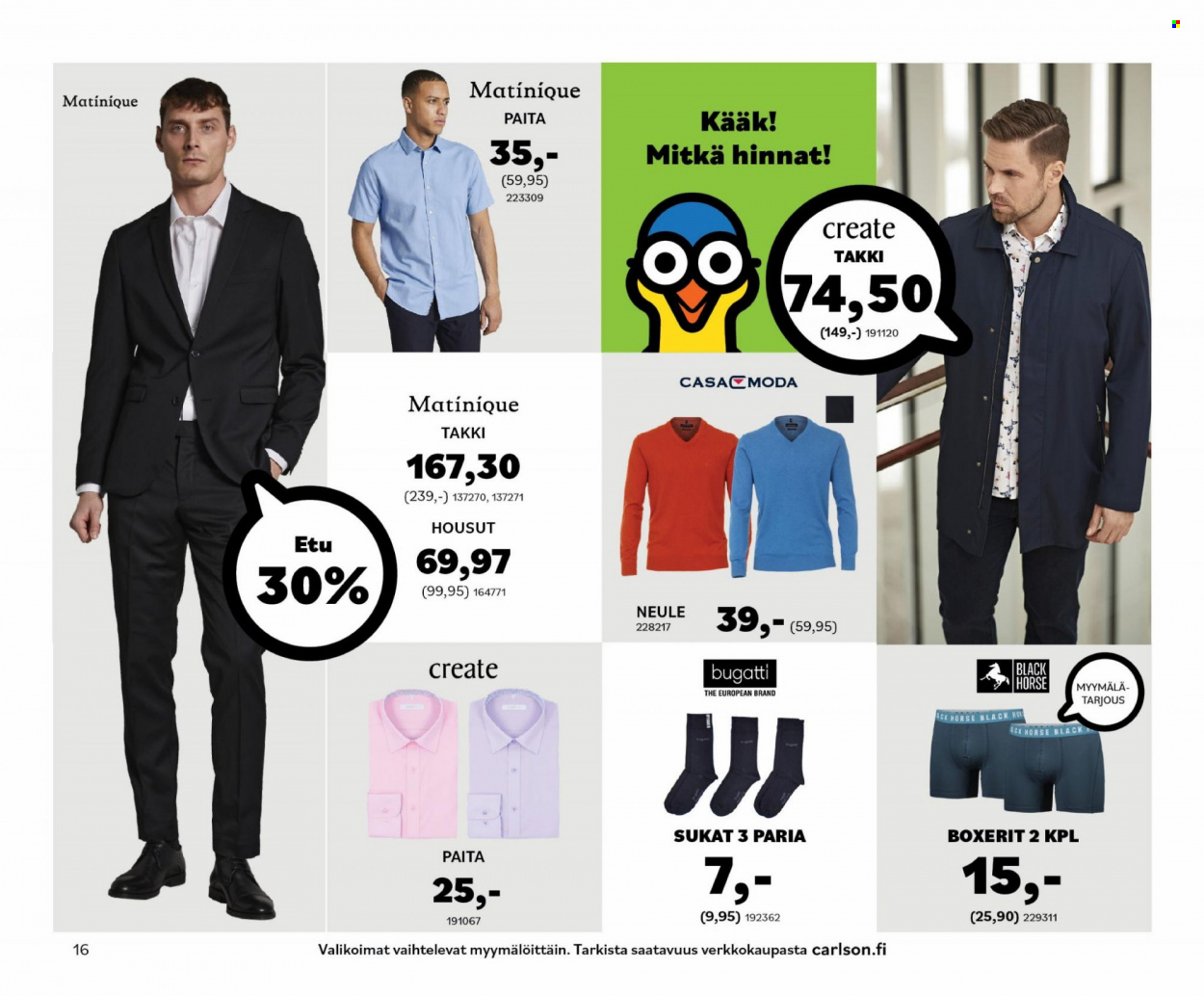 Carlson tarjoukset - 31.03.2022 - 10.04.2022. Sivu 16
