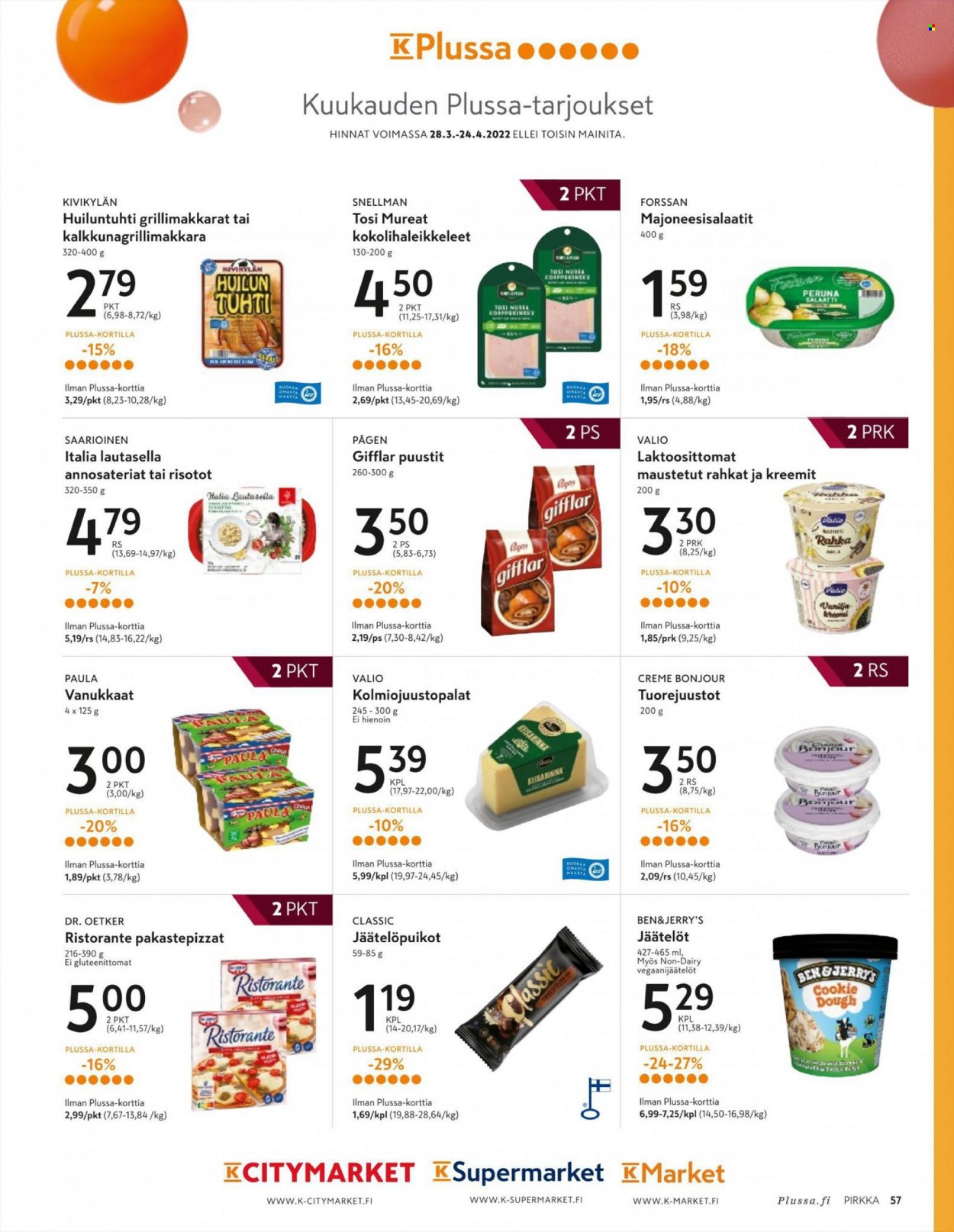 K-citymarket tarjoukset - 30.03.2022 - 30.04.2022. Sivu 57
