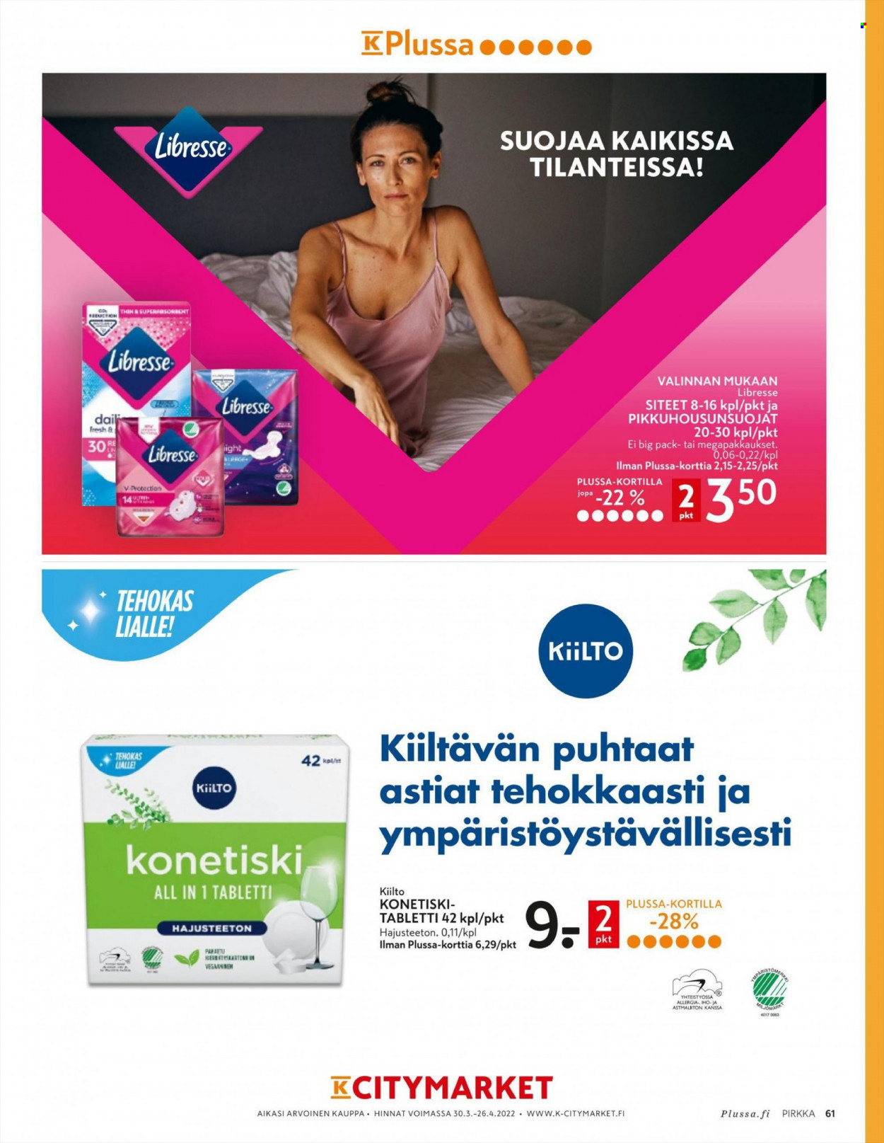 K-citymarket tarjoukset - 30.03.2022 - 30.04.2022. Sivu 61