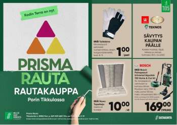 Prisma tarjoukset  - 30.03.2022 - 03.04.2022.