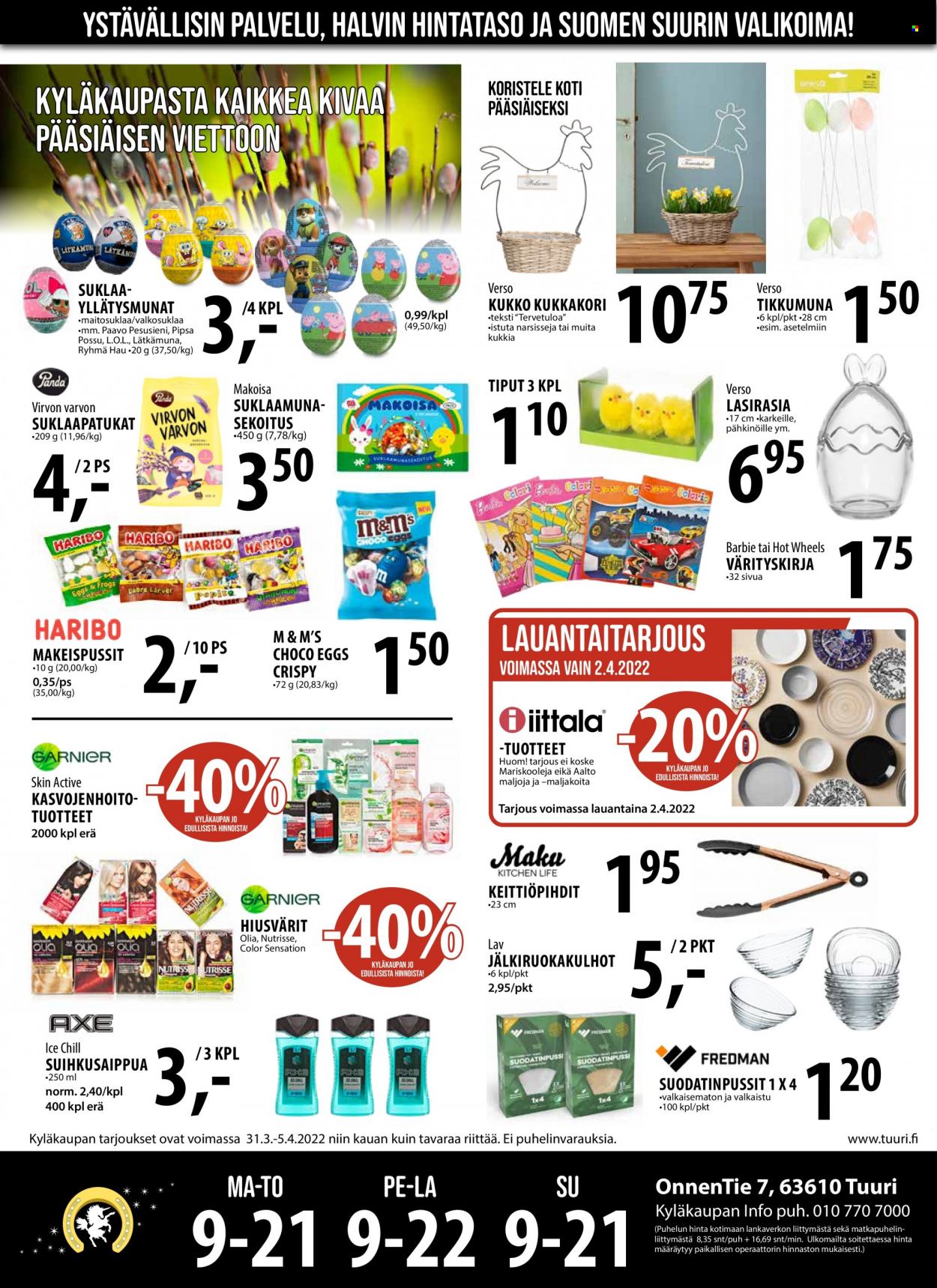 Tuuri tarjoukset - 31.03.2022 - 05.04.2022. Sivu 1