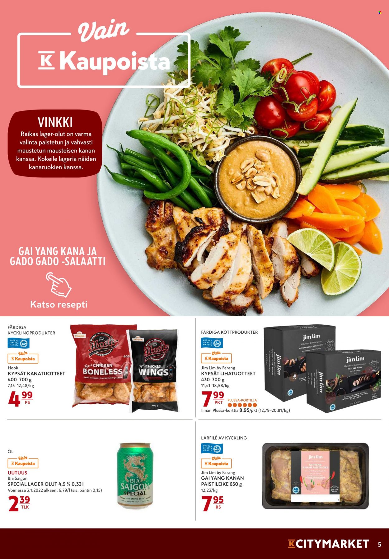 K-citymarket tarjoukset - 31.03.2022 - 03.04.2022. Sivu 5