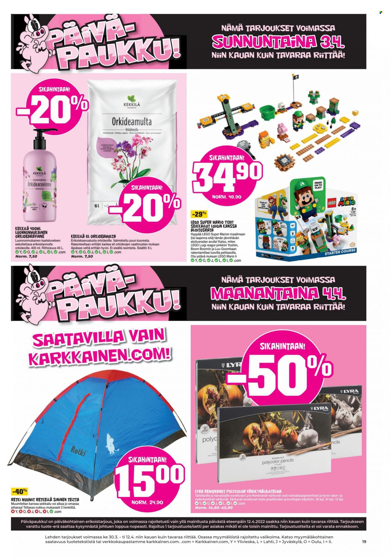 Kärkkäinen tarjoukset - 30.03.2022 - 12.04.2022. Sivu 13