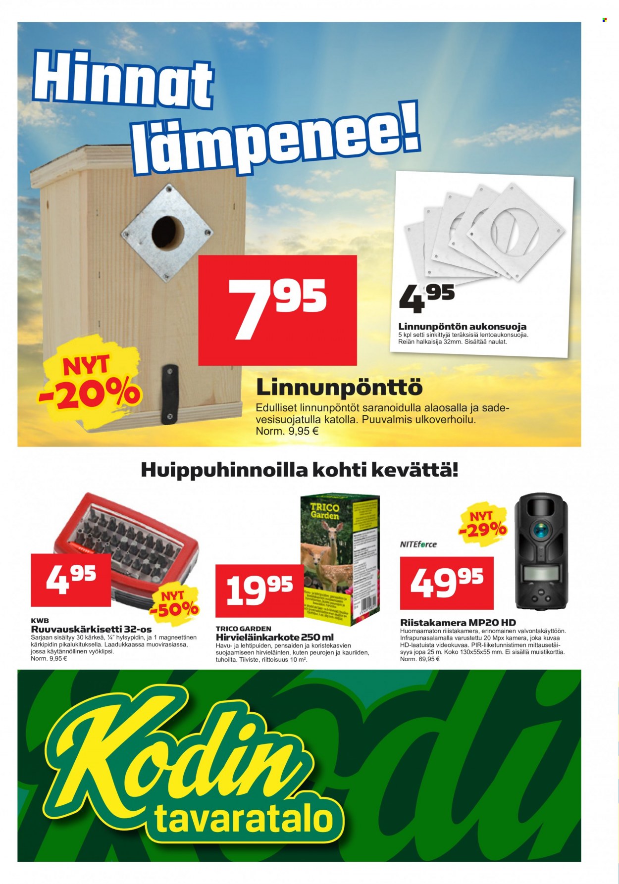 Kodintavaratalo tarjoukset - 28.03.2022 - 06.04.2022. Sivu 1