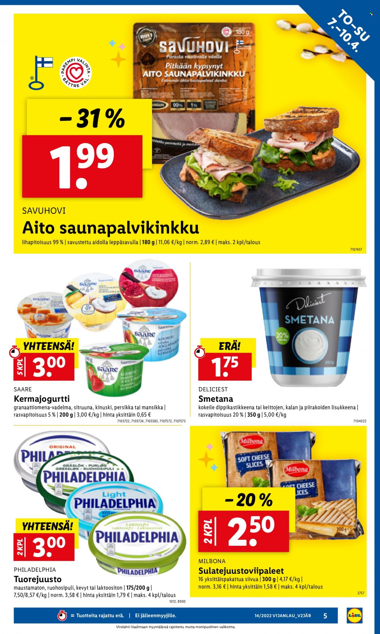 Lidl tarjoukset - 07.04.2022 - 10.04.2022. Sivu 5