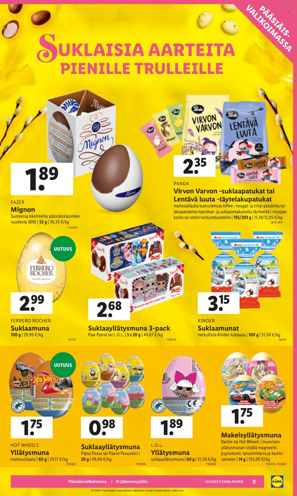 Lidl tarjoukset - 07.04.2022 - 10.04.2022. Sivu 9