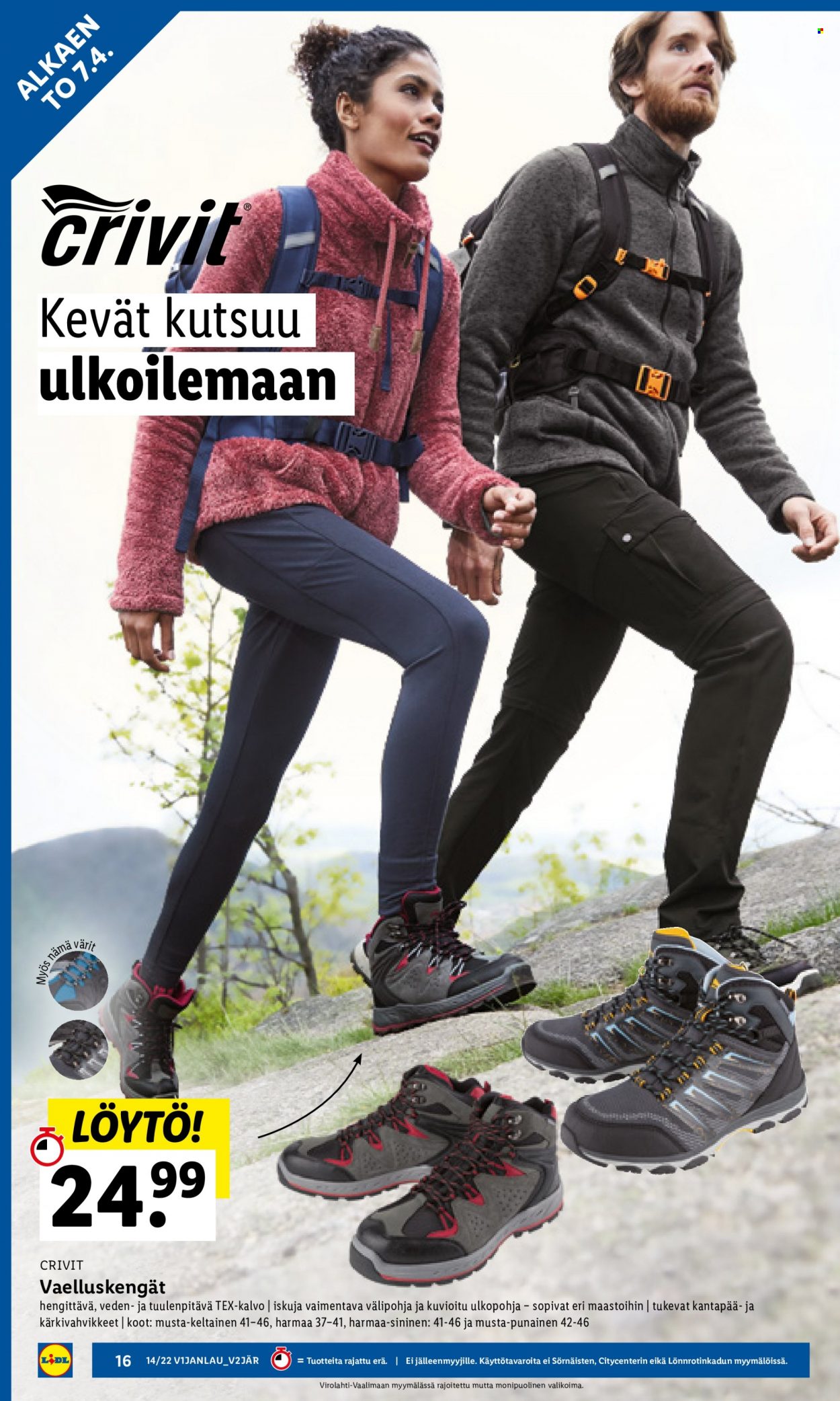 Lidl tarjoukset - 07.04.2022 - 10.04.2022. Sivu 16