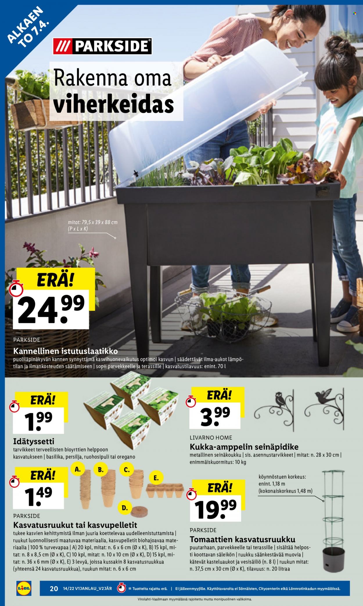 Lidl tarjoukset - 07.04.2022 - 10.04.2022. Sivu 20