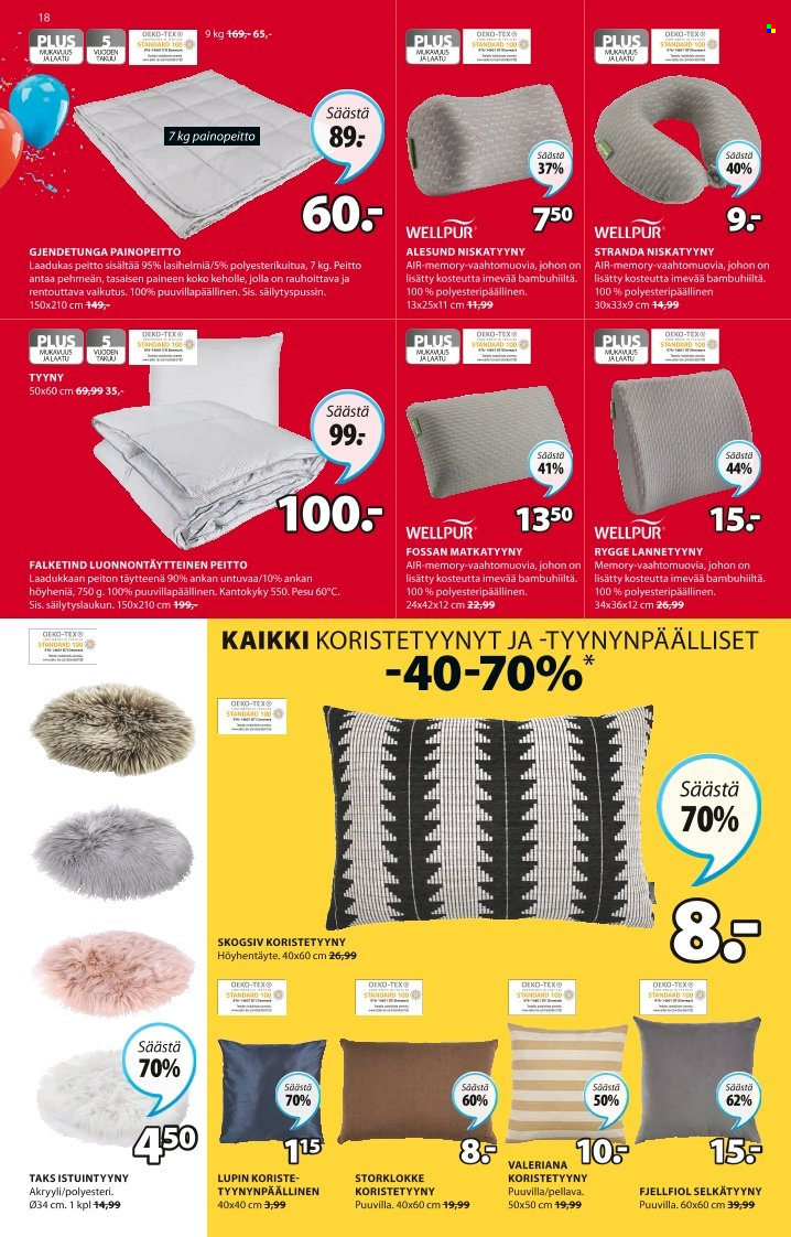 JYSK tarjoukset - 04.04.2022 - 17.04.2022. Sivu 18