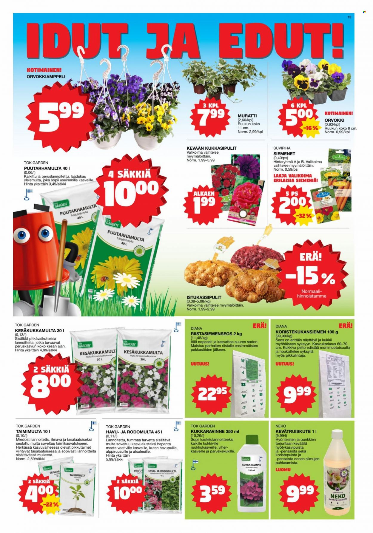 Tokmanni tarjoukset - 04.04.2022 - 10.04.2022. Sivu 13