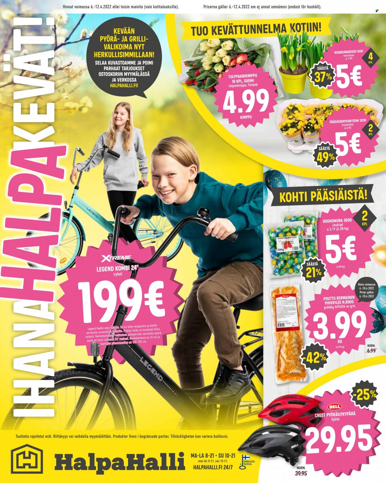 HalpaHalli tarjoukset - 06.04.2022 - 12.04.2022. Sivu 1