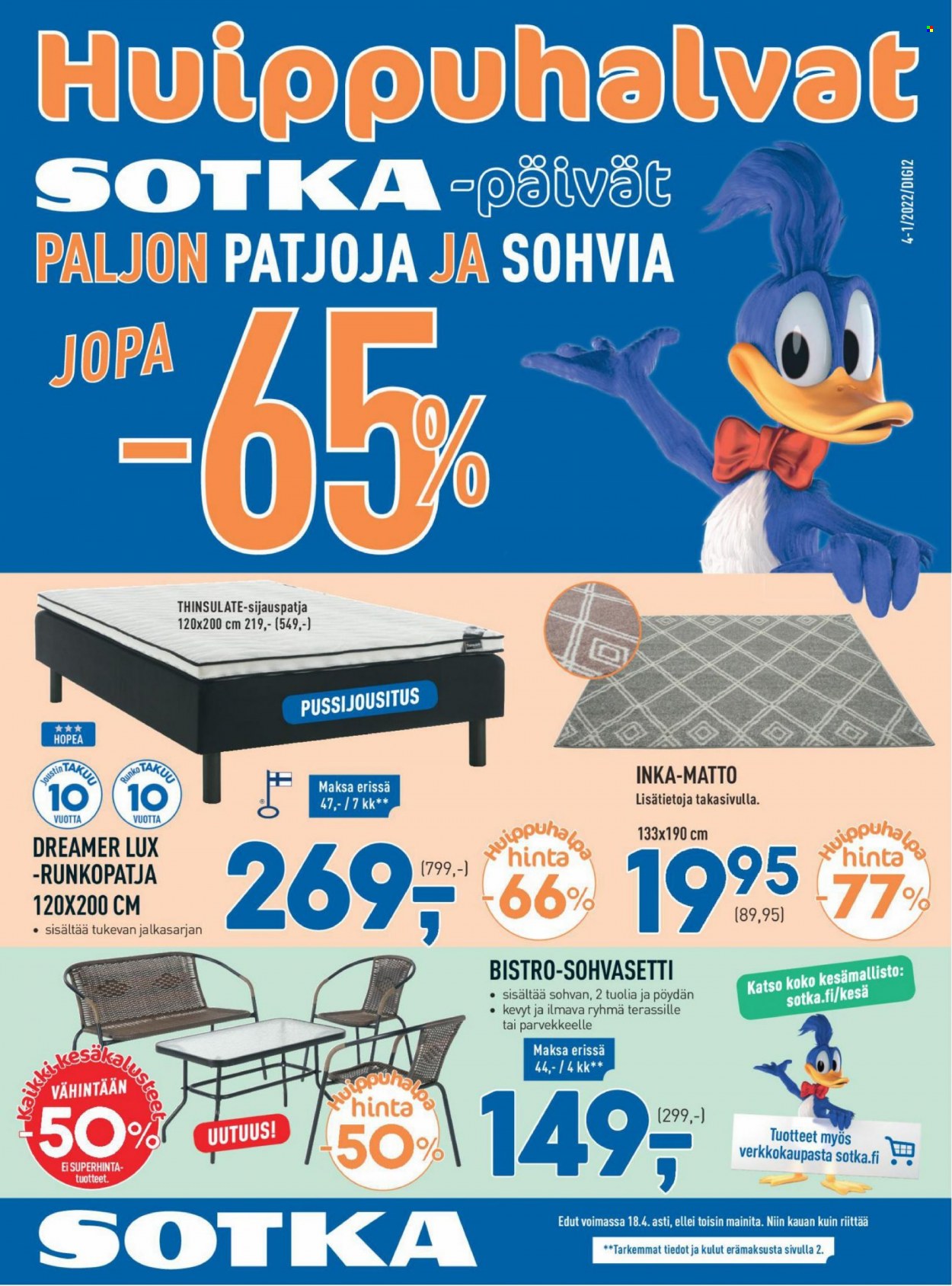 Sotka tarjoukset - 05.04.2022 - 18.04.2022. Sivu 1