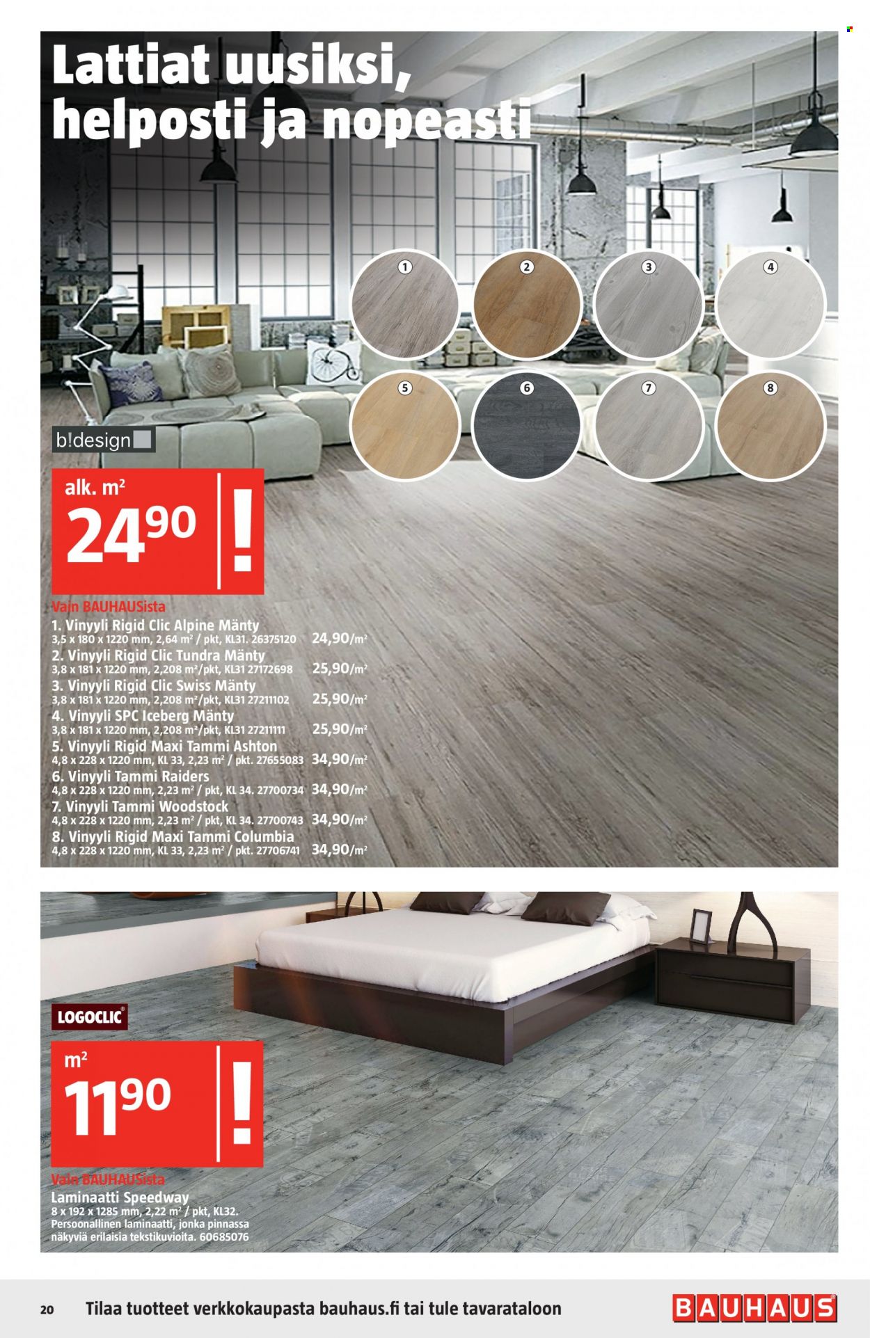 Bauhaus tarjoukset - 06.04.2022 - 26.04.2022. Sivu 20