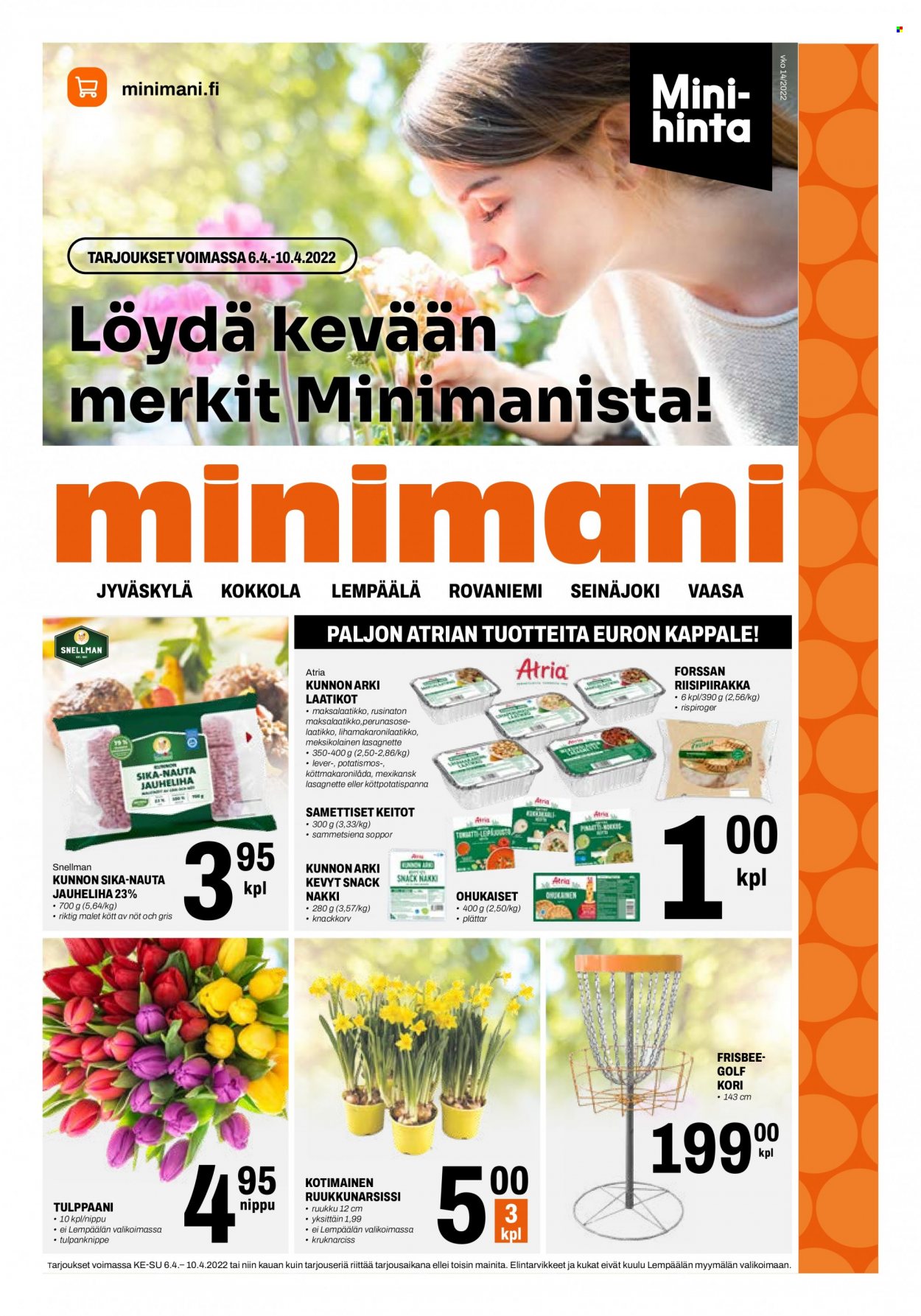 Minimani tarjoukset - 06.04.2022 - 10.04.2022. Sivu 1
