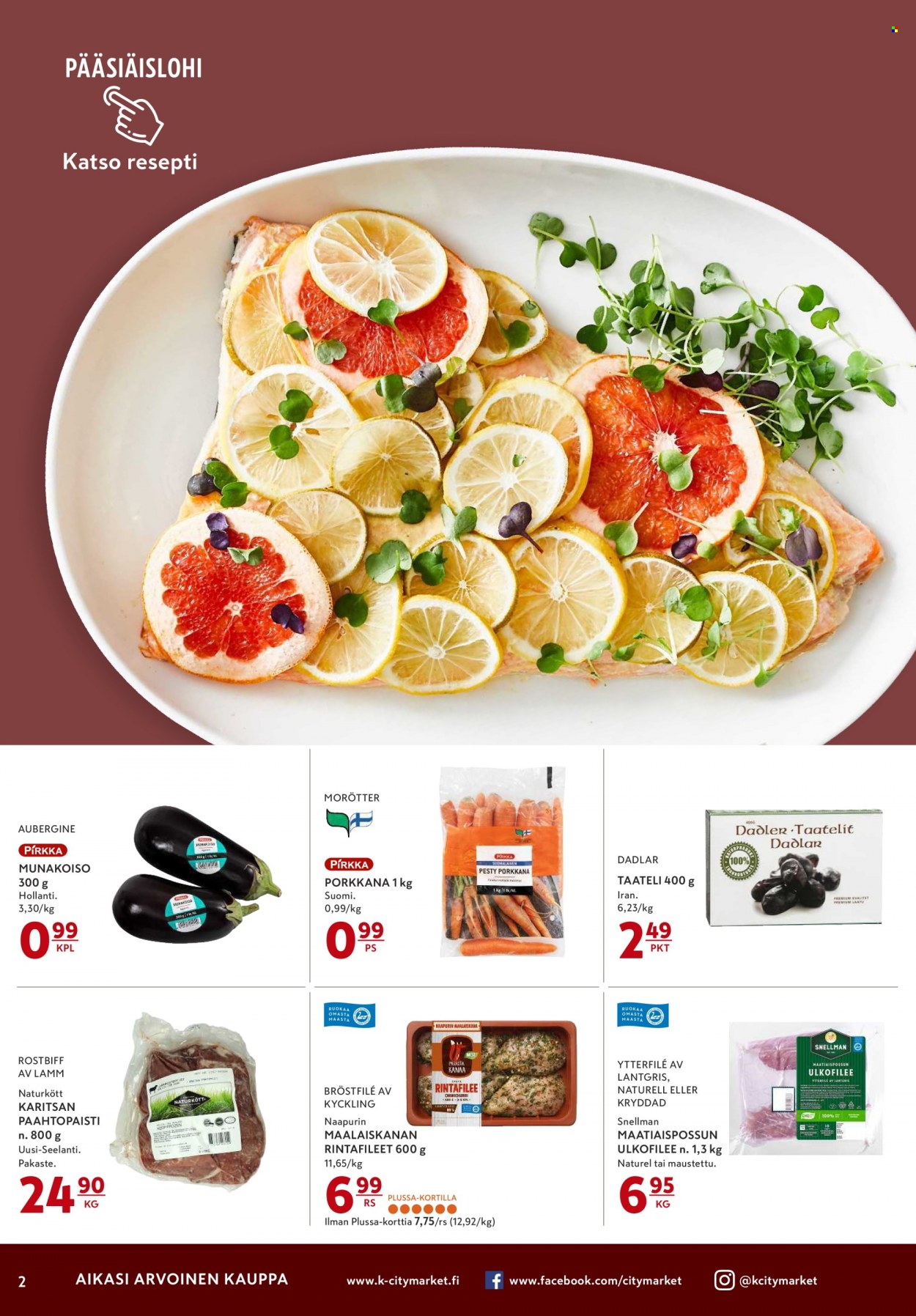 K-citymarket tarjoukset - 07.04.2022 - 10.04.2022. Sivu 2