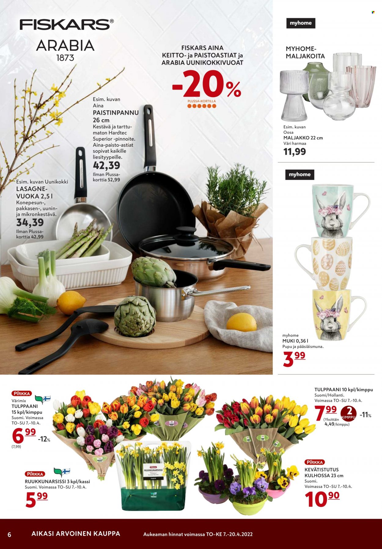 K-citymarket tarjoukset - 07.04.2022 - 10.04.2022. Sivu 6