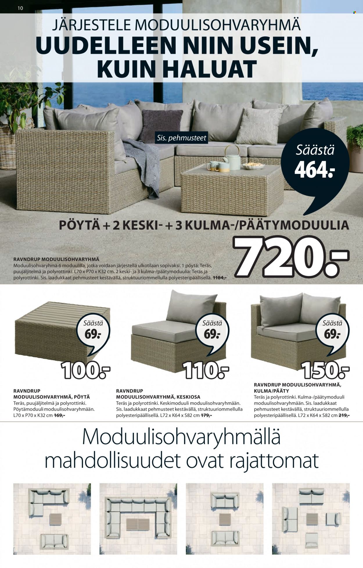 JYSK tarjoukset - 28.03.2022 - 10.04.2022. Sivu 10