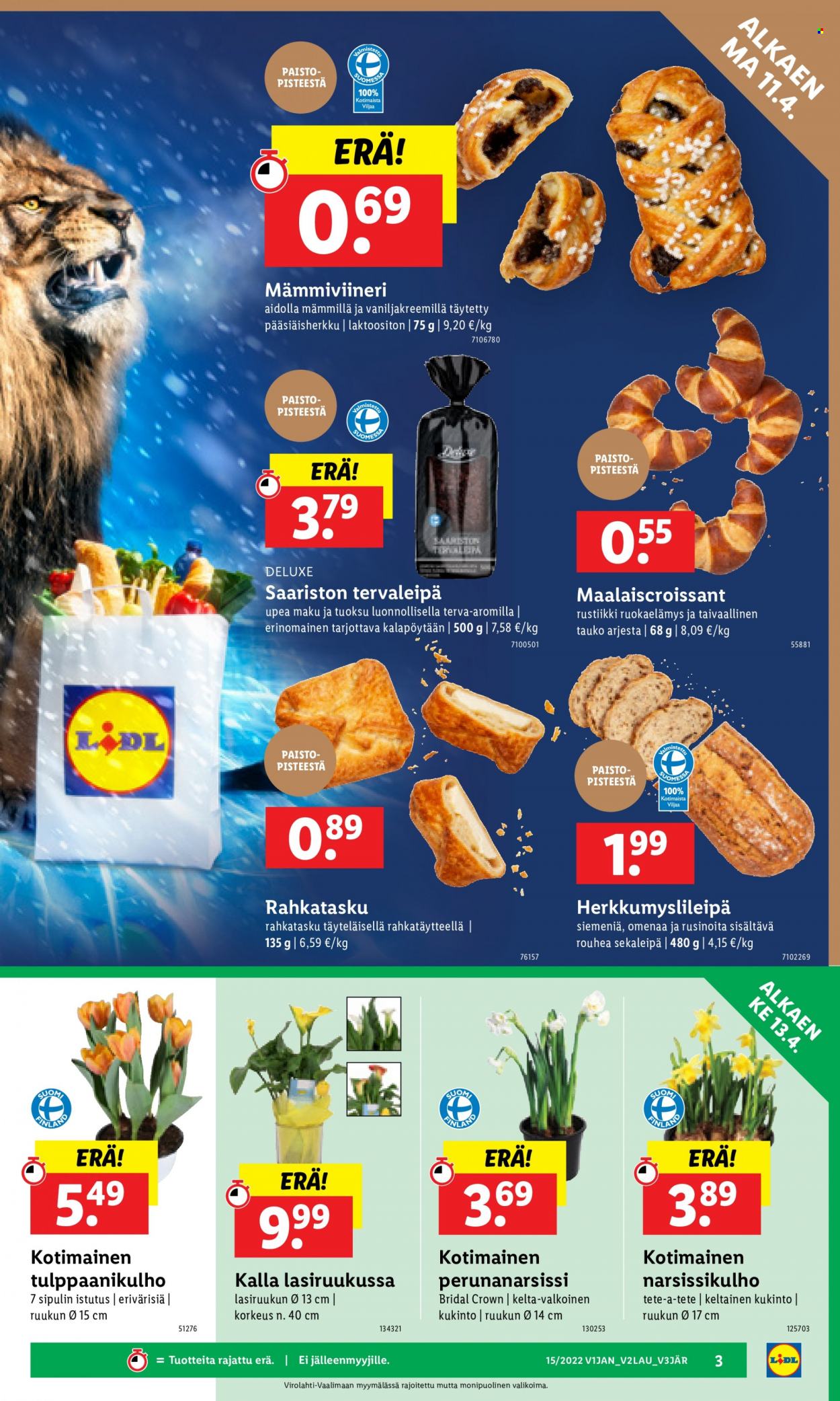 Lidl tarjoukset - 11.04.2022 - 20.04.2022. Sivu 3